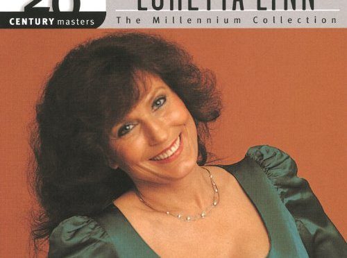 Loretta Lynn Album cover - it's just her smiling face and you bet that's alright with me